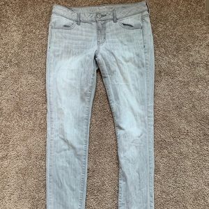 American Eagle gray jeans
